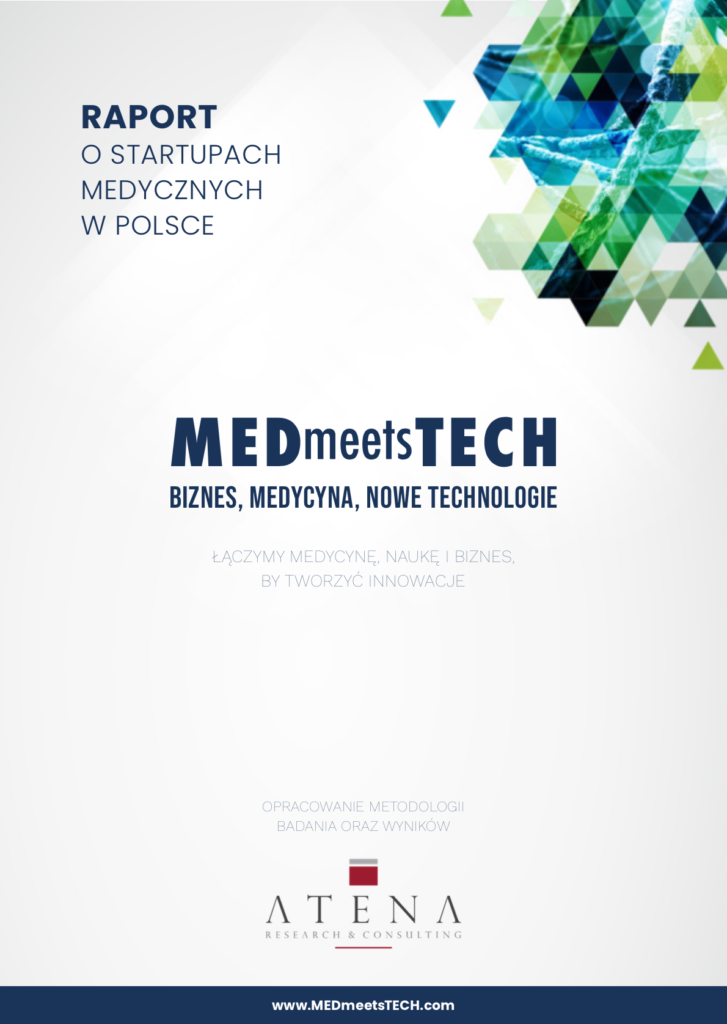 strona tytułowa raportu MedMeetsTech